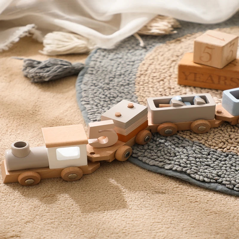 Wooden Train Toy