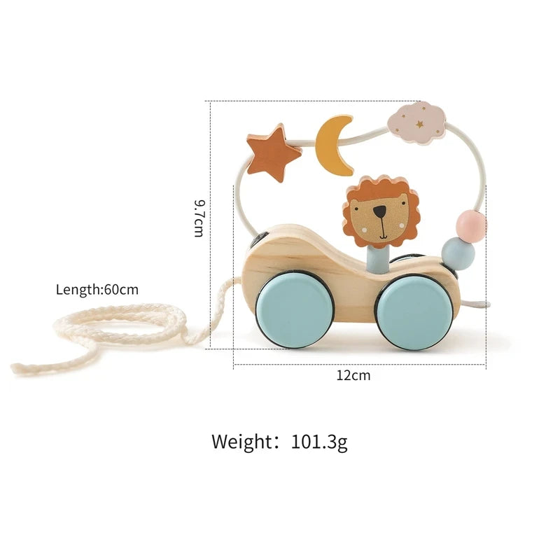 Wooden Train Toy