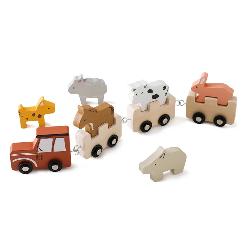 Wooden Train Toy