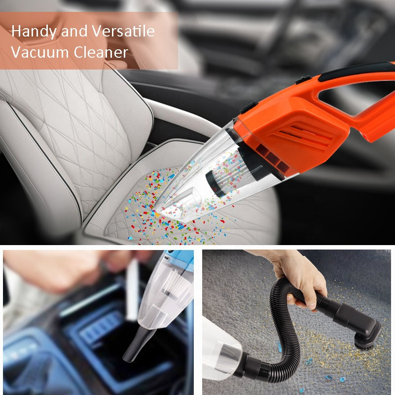 Portable Car Vacuum Cleaner 6.5Kpa – Powerful Handheld Cleaning Solution