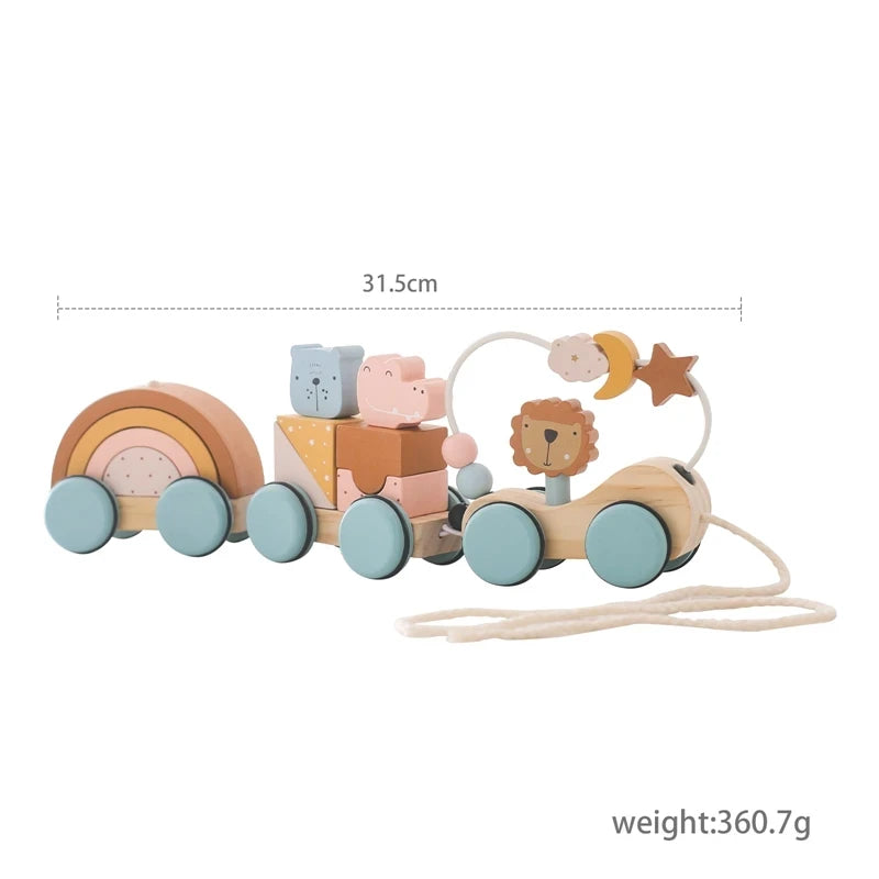 Wooden Train Toy
