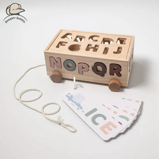 Wooden Montessori Toy Car