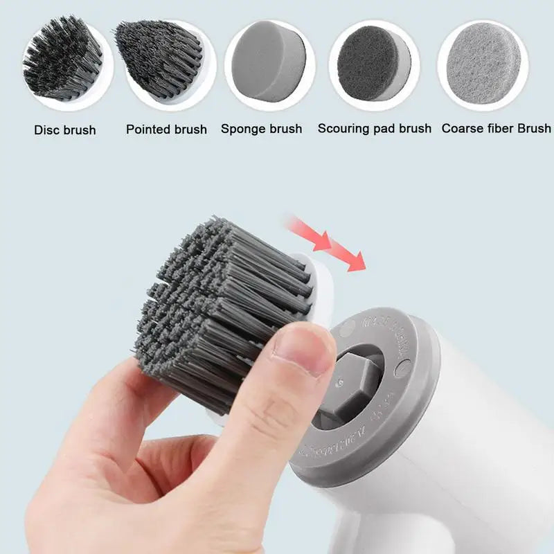 Household Cleaning Brush, electric Spin Scrubber