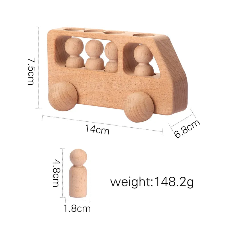 Wooden Train Toy